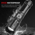 Most Powerful LED High Brightness Flashlight USB Rechargeable Torch Light High Power, water Proof  Wear Resistance Flashlight Tactical Lantern Long Shot Hand Lamp For Camping. 