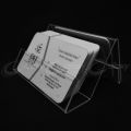 Visiting Card Holder for Table, Business Card Holder for Office, Card Holder for Desk & Counter, Transparent Card Holder, Perfect for Displaying Visiting Cards, Sleek & Professional Design, Acrylic Card Case, AGS. 