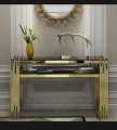 2-Tier Window Console Table | Entryway Table | Hallway Table. 