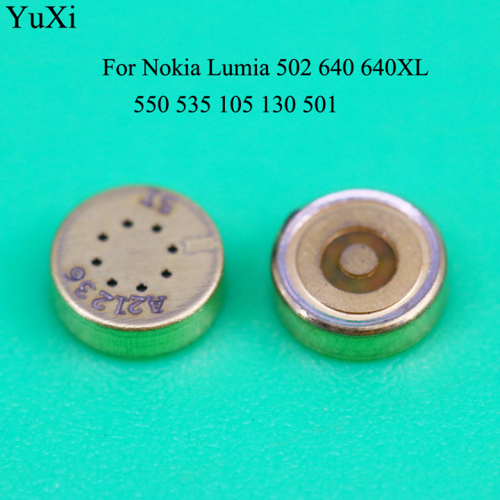 【Mary DAI Store】YuXi For Lumia 502 640 640XL 550 535 105 130 501 Microphone Inner Receiver Speaker Repair Part