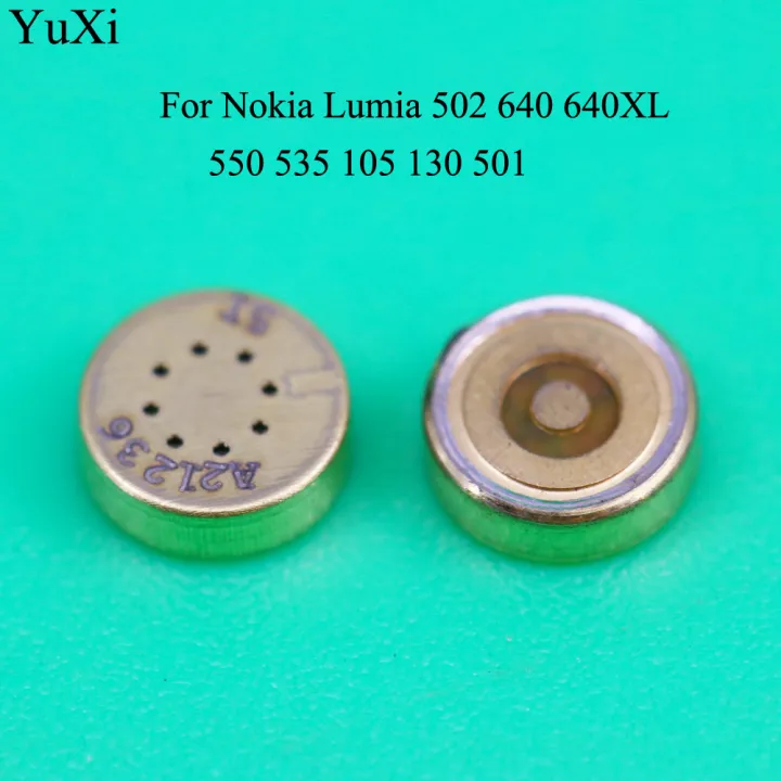 【Mary DAI Store】YuXi For Lumia 502 640 640XL 550 535 105 130 501 Microphone Inner Receiver Speaker Repair Part