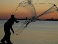 Fishing Cast Net - 1 Yard Mesh, 28 Inch Height, Round Shape - Available in 3 and 6 Numbers, 700g and 1000g Weight. 