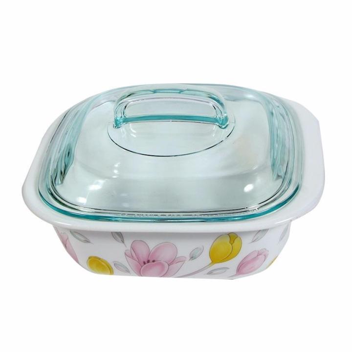 CORELLE%C2%AE%201.41L%20Square%20Baking%20Dish%20w/%20Glass%20Lid%20&%20Plastic%20Lid%20-%20Image%205