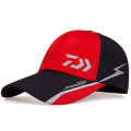 Daiwa Fishing Cap Embroidery Baseball Cap Summer Outdoor Sun Hat Hip Hop Caps Men Women Sports Caps Long Brim Snapback Hats. 