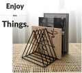 Set of 2 Triangle File Holder Desk Organizer Iron Wire 9 Section Storage book Rack Magazine Holder For Office Home Decoration. 