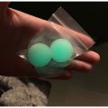 2 piece Hard Silicone Earrings Plugs Ear Gauges Unisex Luminous Black White 3-25mm. 