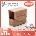 Moondrop Space Travel Leather Case Earbud case for Space Travel TWS Earphone. 