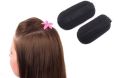 Hair Puff With Comb PACK OF 2 Hair Clip Puff Bun French Puff Princess Style Band Clip In Hair - Best Quality - Washable Durable- With Strong Clips Grips to Hold.  Totally Invisible. 