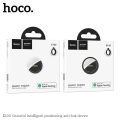 HOCO E100 Airtag Security BT GPS Tag Based on Apple Find My App Anti-Lost Tracker Locator Alarm Pets Key Wallet Finder With Case- Tracker for bike / car / wallet / bag / child. 