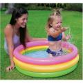 Intex 57107 Sunset Glow Baby Pool For Kids (Size 24”/8.5”) Swimming Pool. 