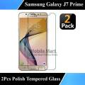 Pack of 2 - Samsung J7 prime Tempered Glass Screen Protector Premium Glass For Galaxy J7 prime. 