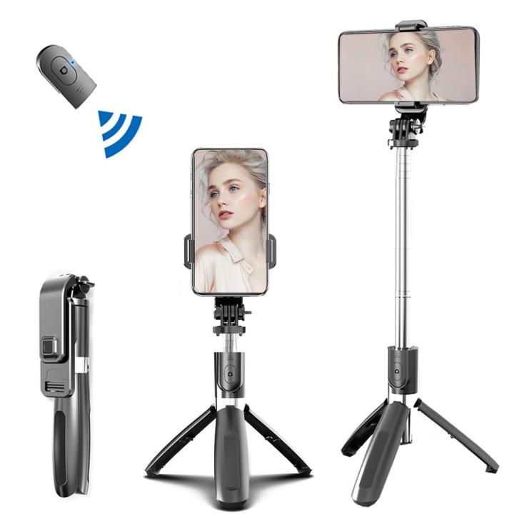 Wireless Blue tooth Selfie Stick Tripod Foldable Tripod Monopods Universal Stand Pole For Phone Photo Taking Live Broadcast Hot