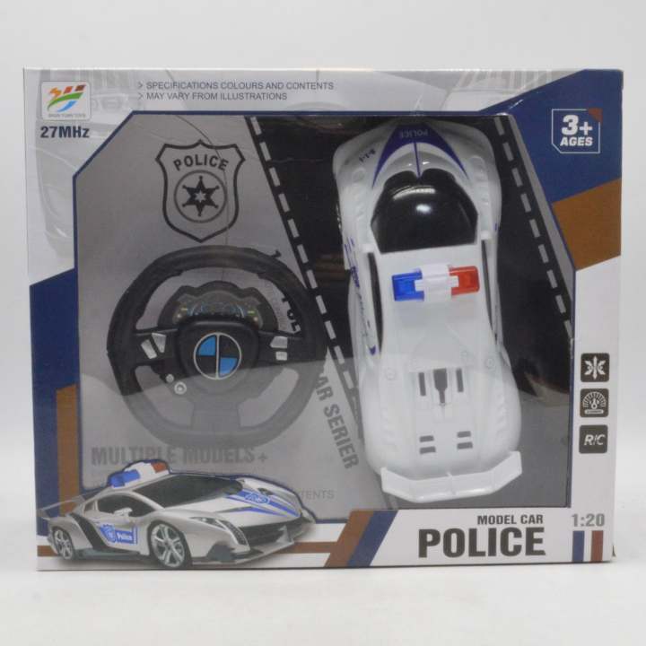 Mini Electric Remote Control Super High Speed Racing Car Police Car Toy Gift