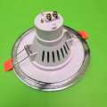 Ceiling Downlight Bulb Holder Screw type E27-3 Inch (White). 