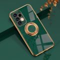 For Samsung Galaxy A32 5G Luxury Electroplating Soft TPU One-piece Shell with Ring is Compatible case. 