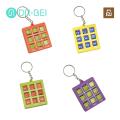 Children Strategy Game Toy Mini Logic Game Keychain Pendant for Early Learning Fun Perfect for Children's Schoolbags Backpacks Favorite Mini Handheld Game Toy. 