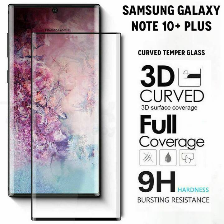 Samsung Galaxy Note 10 Plus Tempered Glass Screen Protector For Note 10+ Plus Full Screen Protection