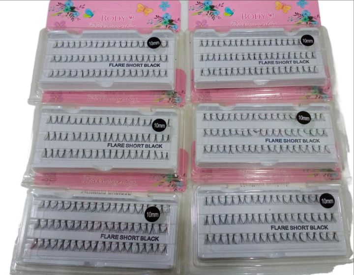 Body philosophy Extension 10mm Eyelashes Kit For Girls