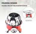 Portable Windproof Camping Stove Gas stainless steel outdoor Stove Camping cooking Stove for BBQ/Fishing, Camping accessories. 