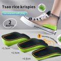 【HOT】 Height Increase Insoles For Men Women Shoes Flat Feet Arch Support Orthopedic Insoles Sneakers Heel Lift Half Shoe Pads 3 Colors. 