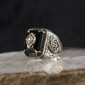 DAIHE Wholesale Price Fashion Jewelry Men Rings Luxury Retro Hip Hop Zircon Ring For Men. 