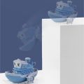 【HOT】 Cute Cartoon Ship Boat Clockwork Toy Baby Bath Toys Wind Up Toy Kids Water Toys Swimming Beach Game For Children Gifts Boys Toys. 