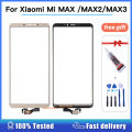 For Xiaomi Mi MAX 2 Touch Screen Panel Glass Sensor Digitizer For Xiaomi Mi MAX 3 Touch Panel MAX3 MAX2 Pro Prime Repair Replace. 