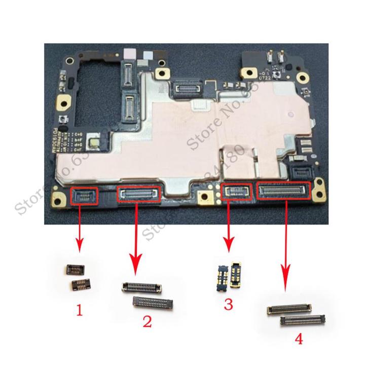 【NEW】1PCS LCD Display Screen FPC Connector For Vivo Y11 2019 USB Charger Charging Contact Plug battery connector