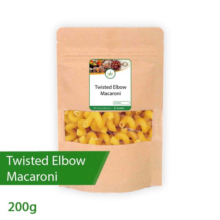 Twisted Elbow Macaroni Pasta 200g