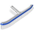 Pool Brush, Swimming Pool Wall & Tile Brush 18 Inch Swimming Pool Cleaning Pole Brush Head Replacement Brush,Blue. 