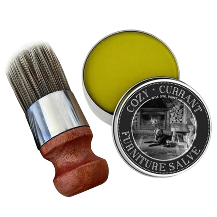 Wise Owl Furniture Salve for Leather, Furniture Salve for Wood, Leather Salve for Furniture, Leather