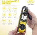 HOLDPEAK HP-881D Digital Light Meter/Illuminance, Sensor Head Rotate 270 Degrees, with MAX/MIN Hold, Backlight, Data Hold & Data Storage, Lux/FC(1-400,000 Lux, 1-40,000 FC) Lumen Meter. 