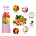 Portable 380ml USB Rechargeable Smoothie Blender Portable Smoothie Blender Juice Shakes Smoothies Electric Bottle with 6 Blades for Baby Food Travel Gym. 