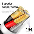 5A Supercharge USB Type C Cable for Huawei Mate 20 P20 Lite P30 Quick Charge 3.0 Cable for Xiaomi 9 8 Mobile Phone Cable. 