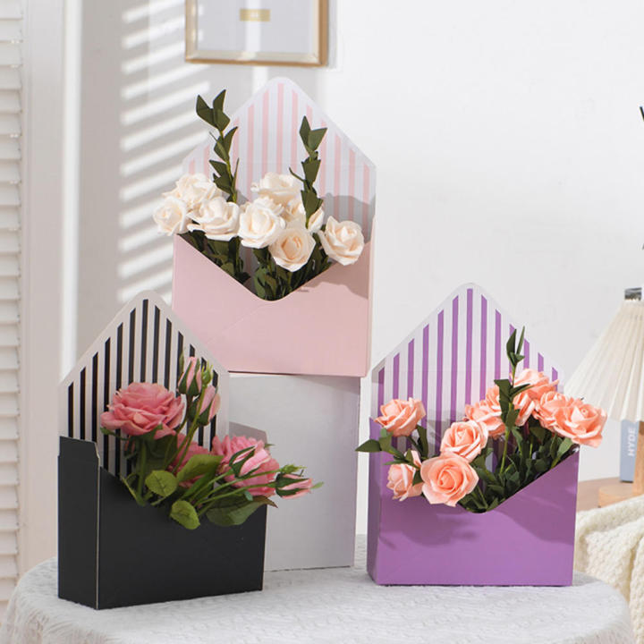 Envelope Flower Box Flower Gift Box Bridal Florist Gift Packing Box Valentines Day Crafts Party