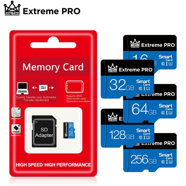 اصل میموری کارڈ 256GB 128GB 64GB 32GB ہائی سپیڈ فلیش کارڈ 16GB 8GB میموری منی SD TF/SD کارڈز ٹیبلٹ/کیمرہ/فون کے لیے