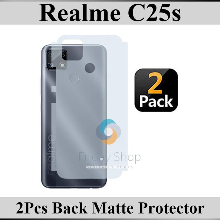 Realme C25s Back Matte Protection Soft Skin Sheet Soft Film Protection For Realme C25s - 2Pcs