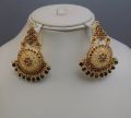 Beautiful Traditional Styled Golden Jewelry Set With Bindiya  For Ladies. 