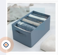 Washable Wardrobe Clothes Organizer, Jeans Compartment Storage Box, Clothes Drawer Mesh Separation Box, Portable Foldable Closet. 