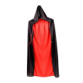 【DM bag factory Store】59 Inch Double Sided Cloak Unisex Hooded Witch Scary Halloween Vampire Cloak for Cosplay Festivals Haunted House Costumes. 