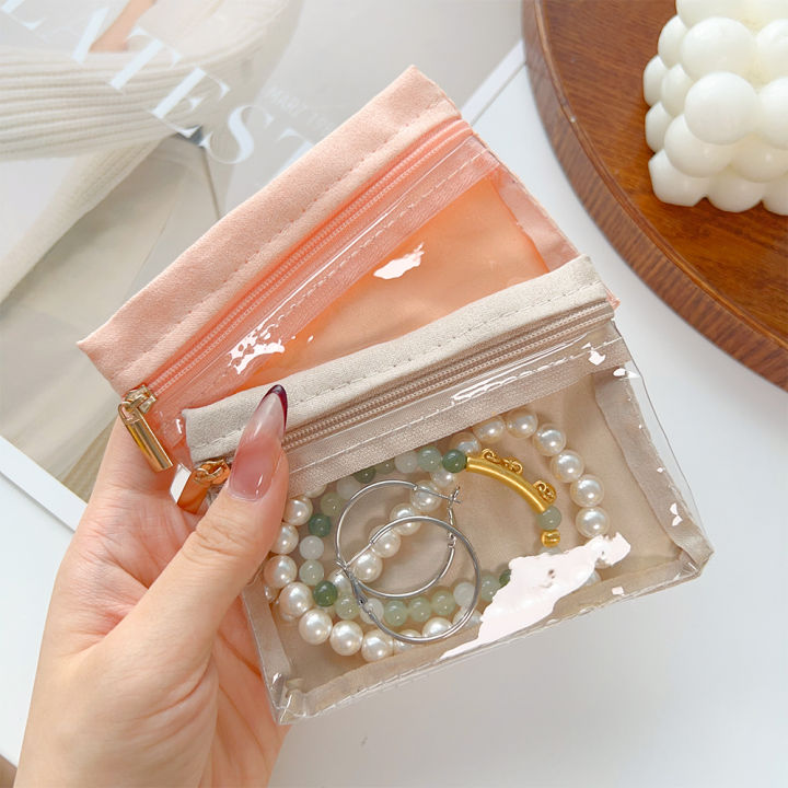 1/2Pcs%20Mini%20Ziplock%20Jewelry%20Pouch%20Solid%20Color%20Polyester%20Zipper%20Bag%20Clear%20Jewelry%20Storage%20Bag%20-%20Image%206