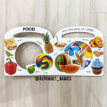 First Words Carry Me Around Peek through Window Handle Board Book. 