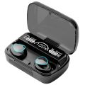 Airpods Air Pro 2nd Gen TWS (True Wireless Stereo) Bluetooth Earbuds Dual Earphones Headset (Connect With All Bluetooth Devices). / M10 EARBUDS AIR 31 AIRPODS WIRELESS EARBUDS WITH CRYSTAL TRANSPARENT CASE. 