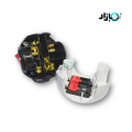 Universal Multi Travel Adapter, Two pin socket Button, 3 Pin US, UK converter to EU Plug Conversion Adapter Highly Durable Multi Socket. 