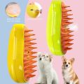 Halloween Cat Steamy Brush Electric Spray Massage Comb Kitten Pet Bath Brush Floating Hair Removal Comb for Pet Grooming Removing HairDolls Accessories. 