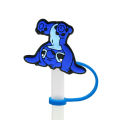 Hot Toys Stitch Straw Cover for Stanley Cup,Straw Topper Compatible with 30 40Oz Tumbler Handle,10mm/0.4in Silicone Straw Cover. 
