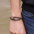 Handmade Paracord Survival Bracelet Simple Rope Outdoor Mountaineer String Braclet For Men Women Warp Jewelry. 