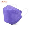 【Factory price 10pcs KF94 mask 4 layer adult face mask protection filter korean style 4D Three-dimensional Colored Nanomask KF 94 fish Mask『Ready Stock』. 