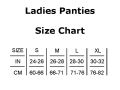 Pack of 5 Ladies Underwear Highly Absorbable Jersey Fabric Comfortable Elastic Belt Panties in Multi Colors For Girls. 