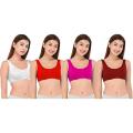 (Pack of 4) Half Bra for Women Free Size. 
